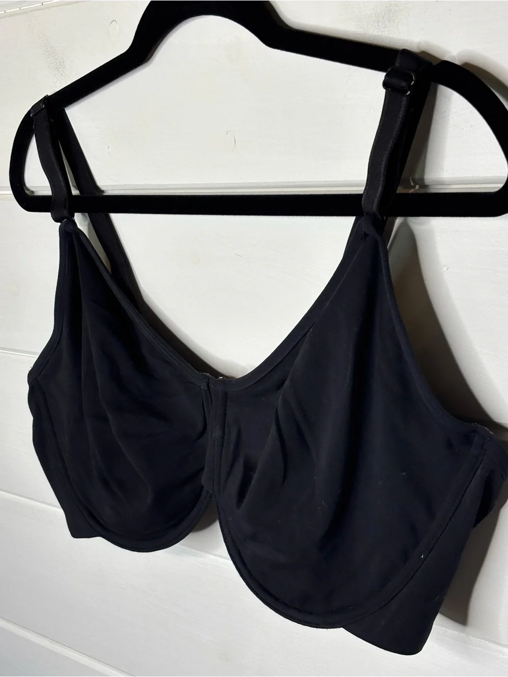 Fruit of the Loom Women’s Cotton Extreme Comfort Black Underwire Bra Size XXL